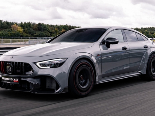 全球限量10台「火箭號」！Brabus 爆改900匹 Mercedes-AMG GT 63 S