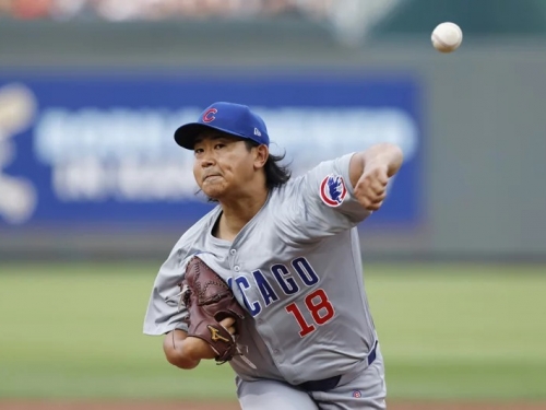 MLB》今永昇太5.2局失3分好投 聯手鈴木誠也兩分砲助小熊退皇家