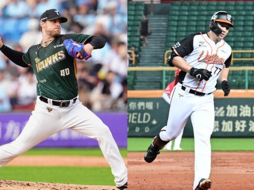 中職》7月投打MVP出爐 後勁首獲獎、林安可全票通過