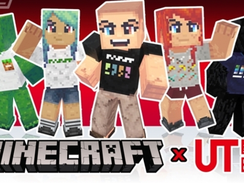 UNIQLOxMINECRAFT！　雙向跨界聯名展開，童T、角色SKIN同時登場！