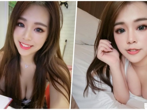 正妹躺床「白嫩美乳現形」！「傲人爆奶畫面」實在太逼人了！