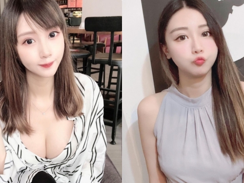34E美乳正妹「低胸裝太誘人」，「甜甜笑容」好讓人動心！