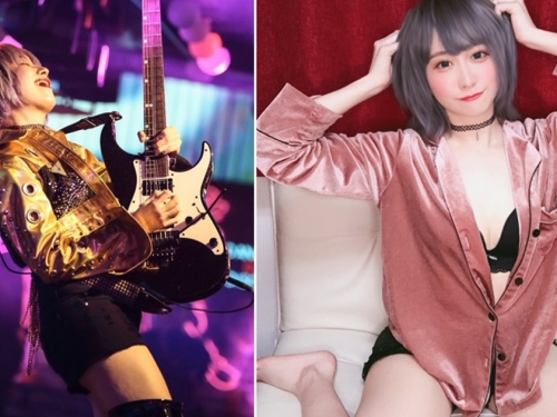 職業吉他手！　搖滾系辣妹「水乃渚月」AV出道！