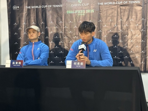 台維斯盃》台美大戰國內無轉播 吳東霖感觸深：球迷值得更好的對待