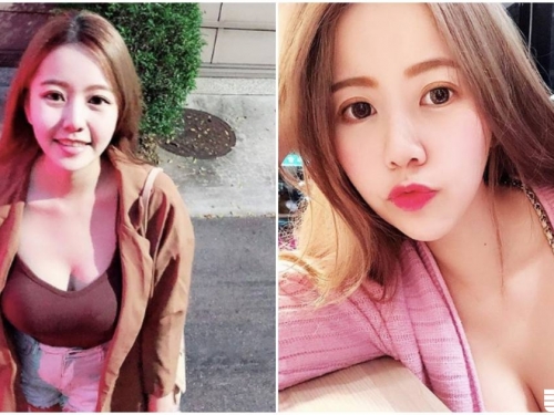 童顏女神「巨乳胸型」好豐滿，卡娃依臉蛋讓人口水狂流啊！