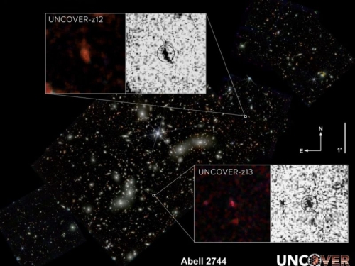 發現有史以來第二、四遠星系，如今距離我們約 330 億光年