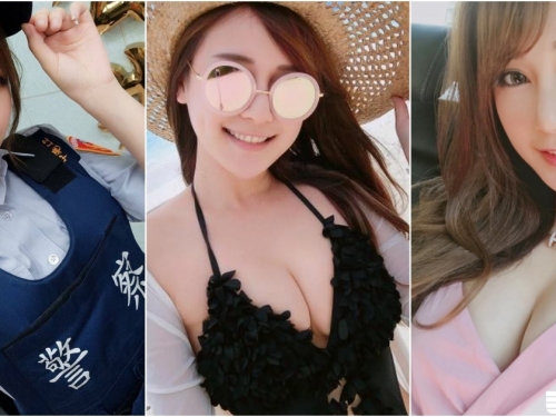 世大運「超正女警」！制服下隱藏版「極品爆乳」！讓人不能好好聽她宣導了啦...