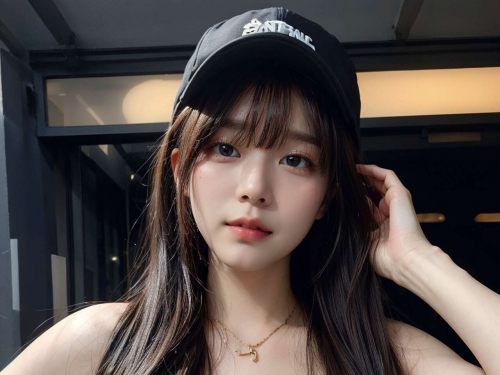 Big Tits Girl with a Baseball Cap 2