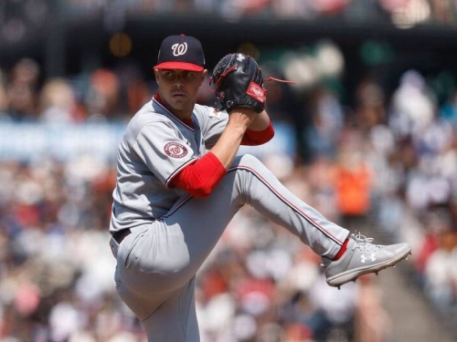 MLB》國民明星左投戈爾6局好投退巨人 韋蘭德紀錄之夜苦吞敗