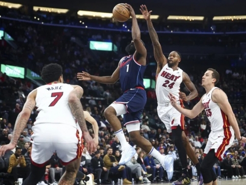 NBA》快艇3人破20分逆轉熱火 哈登：下半場打得更侵略性