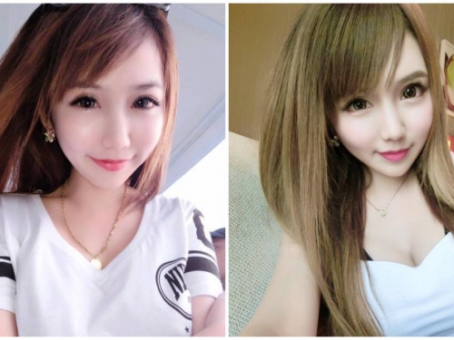小精靈女神「蔡粉粉」大眼太會放電，賽車場上快把粉絲電暈！