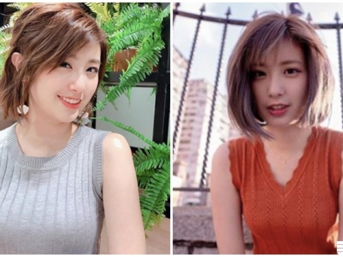 大眼正妹激似賈靜雯，緊身衣下「渾圓胸型」惹火到極點！