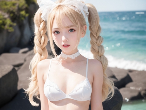 AIModelTaiwan Vol.005 Loli On The Beach