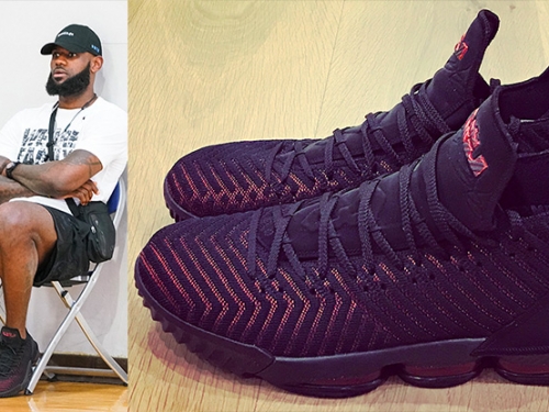 「詹皇」姆斯親自開箱！Nike LeBron 16 實鞋曝光，外傳9月20日正式開賣