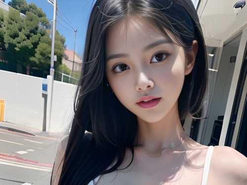 AI生成美女~As D-混血美女(ハーフ美女)