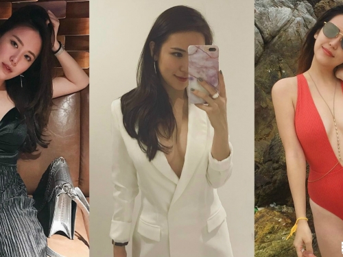 輕熟「爆乳OL」姊姊好壞壞！西裝外套下沒穿讓「渾圓美乳」全露出來...