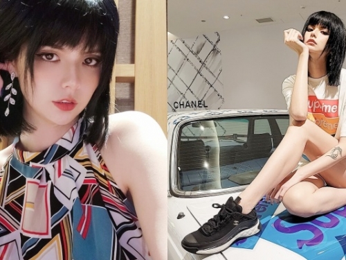179 cm 辣模「陳婷」身穿「爆紅藝術家品牌」潮衣！逆天長腿迷倒網友