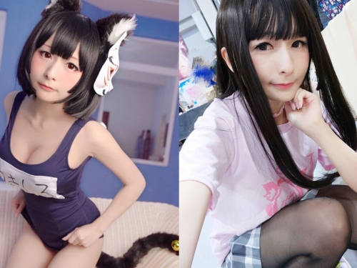 激萌卡哇伊Coser「甜食超人-毛毛」水汪大眼看起來超無辜　隨便一個燦笑就讓人暈船