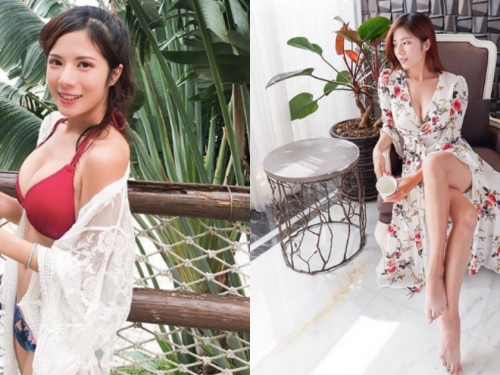 長裙飄逸氣質滿分～校園女神「方唯真」畢業後仙氣逼人 小開中路「若隱若現」太性感
