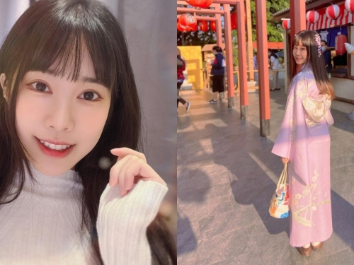 大眼美少女「安妮兔兔」浴衣造型超可愛！萌系臉蛋配性感內在，反差感讓人狂讚！