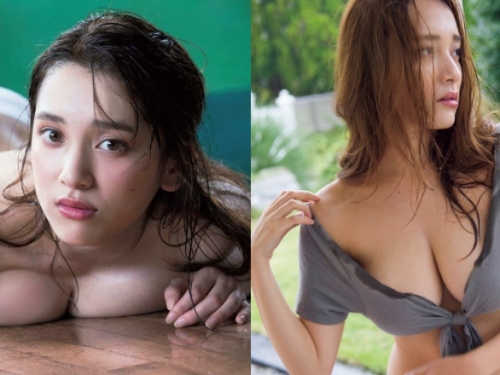 這個肉感身材真的受不了！「都丸紗也華」巨乳壓境充滿壓迫感