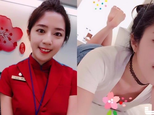 超正「航空版辜莞允」！華航正妹地勤制服下竟如此兇兇…比基尼照秒殺了！