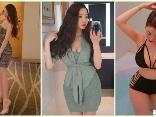 超性感「爆乳老闆娘」火辣身材太惹火！白皙的「美胸視角」畫面有夠養眼…