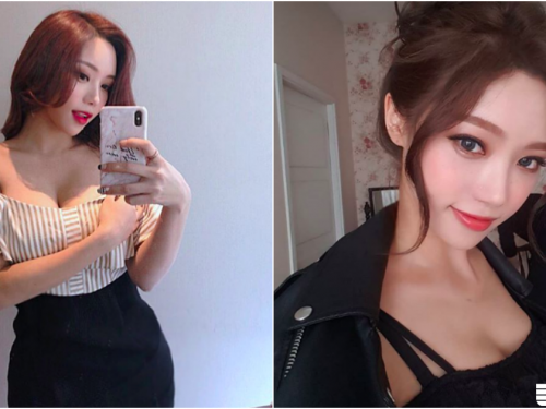 冷豔系「極品美乳妹」火辣身材太挑逗啦！超誘惑「低胸視角」畫面好害羞...