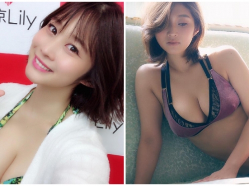神級H乳御姐「橘花凜」內衣寫真！天然美女搭上火辣身材，奶量破錶的性感瞬間！