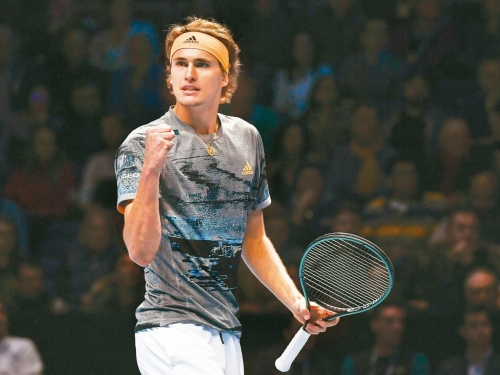 ATP年終賽／就要專打天王！澤瑞夫宰「牛」