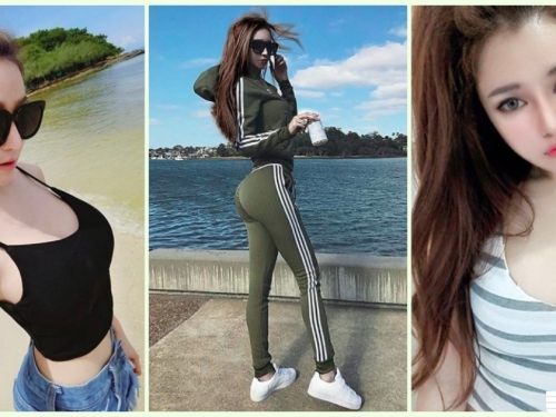 白皙美乳妹「超邪惡美臀」線條有夠惹火！極緻誘惑的「逆天美腿」畫面逼死人…