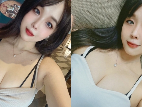 巨乳正妹「果凍兒」火辣說早安，「搶眼的誘惑美胸」讓人好醒腦！