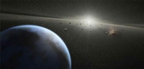 宇宙中的10個奇特的星體-環繞恆星的緻密小行星帶