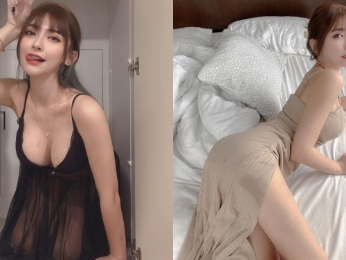 超強大「選美冠軍」床照好撩人！臉蛋身材都逆天，「豐滿乳球」隨時炸出來！