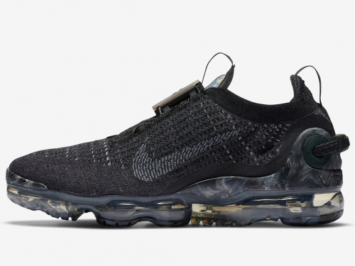 最新配色！Nike Air VaporMax 2020 黑魂來襲，強調回收廢料打造且免綁鞋帶