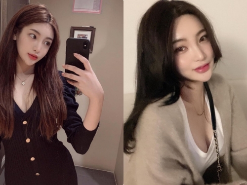 IG正妹OL「露深溝喝飲料」，「性感美胸畫面」讓客人都想認識！