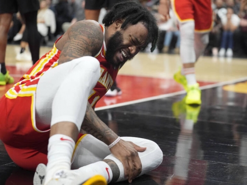 NBA》老鷹拚附加賽卻傷兵滿營 貝伊左膝韌帶撕裂本季報銷