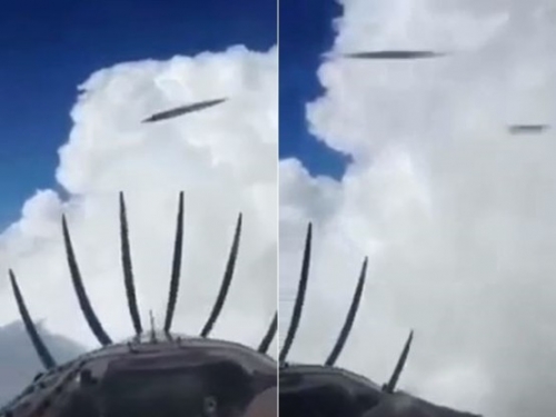 UFO？　阿根廷飛行員拍到2「黑色碟狀物」飛過