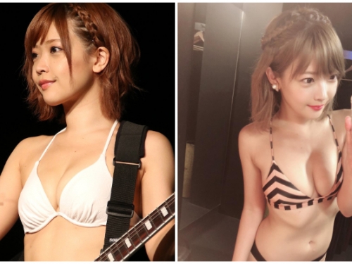 寫真歌手表演也不穿衣服！F奶「藤田恵名」解放美乳迅速爆紅，視聽一次享受！