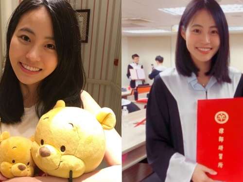 超清新的「正妹女律師」！空服員退役轉職成功，網友大喊：想被她吉！