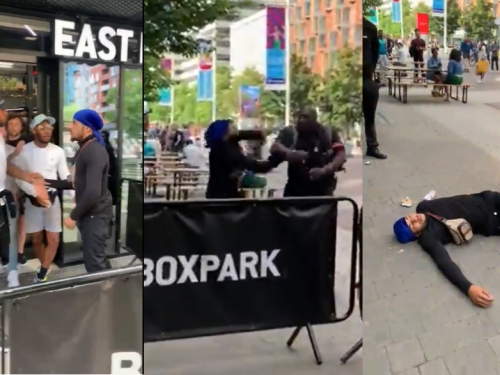 前拳王轉職當保全 遇無知奧客挑釁 一拳KO畫面曝