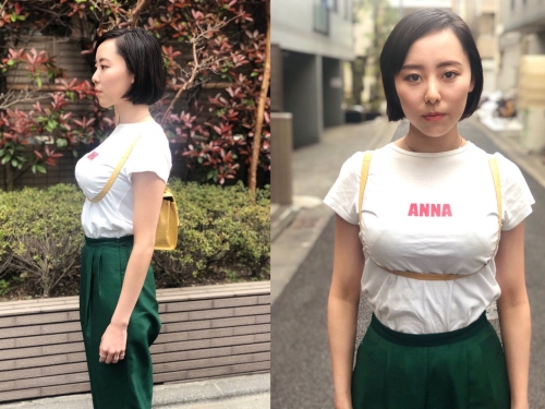 巨乳夾珍珠奶茶只是小Case！H奶炫乳短髮妞「背帶勒住南半球」證明奶大就是方便