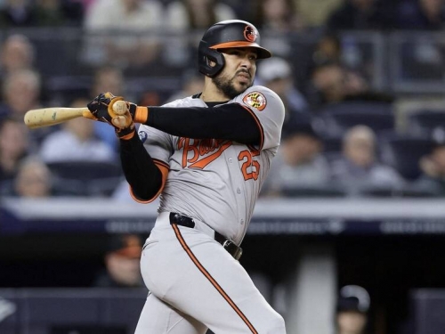 MLB》今年敲44轟創新高 傳天使、老虎對金鶯砲手桑坦德興趣
