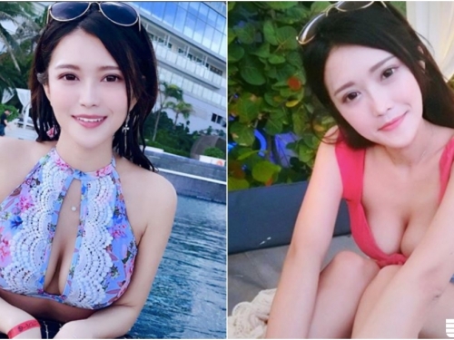 太狂！「正妹工程師」出國就業不忘帶奶奶！「渾圓美乳」在跳傘時根本快溢出來啦！