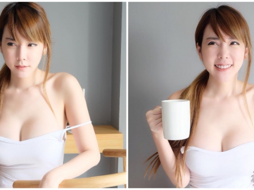 要不要喝奶茶？「巨乳正妹」請你喝最香濃的泰式奶茶，火爆畫面讓人食指大動！