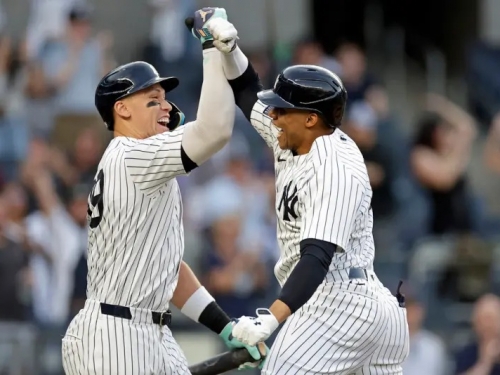 MLB》Aaron Judge「開庭」攜手Soto猛灌8打點！洋基9：4送太空人4連敗