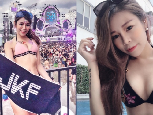 性感甜心「Abbie艾比兒」換上比基尼露出腹肌　甜美笑容魅力超強！