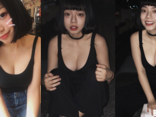 捷運又見「萌型巨奶萌妹」！事業線比臉長胸前「渾圓雪乳」Q彈飽滿！發育簡直太不科學
