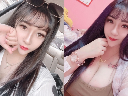 超性感小隻馬學生正妹「芸妡」，「胸前的超長深溝」讓人驚豔！