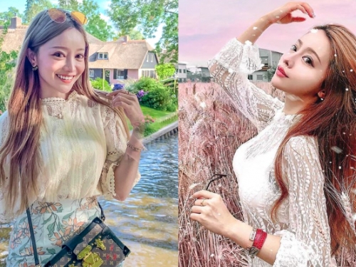 畫面太夢幻！超美尤物「Chiehyu」智慧囤脂曲線太極致，全球美景狠狠烙下火辣身影！